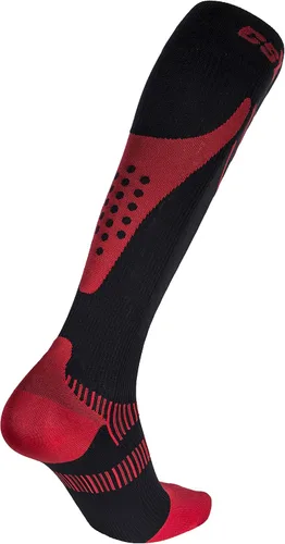 Vista 7 de CSX - Calcetines de compresión de 20 a 30 mmHg para hombres y mujeres, hasta la rodilla, soporte de recuperación, ajuste deportivo atlético, rojo
