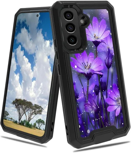 Vista 89 de Funda para Samsung S23 FE Funda Galaxy S23 FE 2 en 1 PC duro de doble capa TPU suave a prueba de golpes Cubierta protectora de teléfono para Samsung