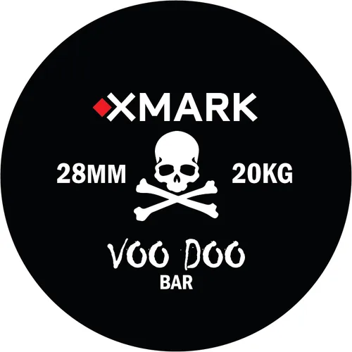 Vista 6 de XMark VOODOO - Barra olímpica de levantamiento de pesas, discos de peso TEXAS STAR y barra de pesas VOODOO Opciones disponibles