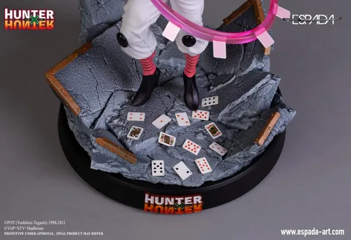 Vista 3 de Espada Art Hunter x Hunter Hisoka Morow - Estatua a escala 1/6