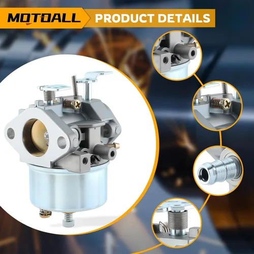 Vista 4 de MOTOALL Kit de afinación de carburador ajustable para John Deere AM134818 AM38161 AM100941 AM108412 AM108405 321 526 726 732 824 826 828 1026 1028