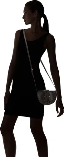 Vista 8 de Fossil Bolso bandolera Harwell de piel ecológica con solapa pequeña para mujer