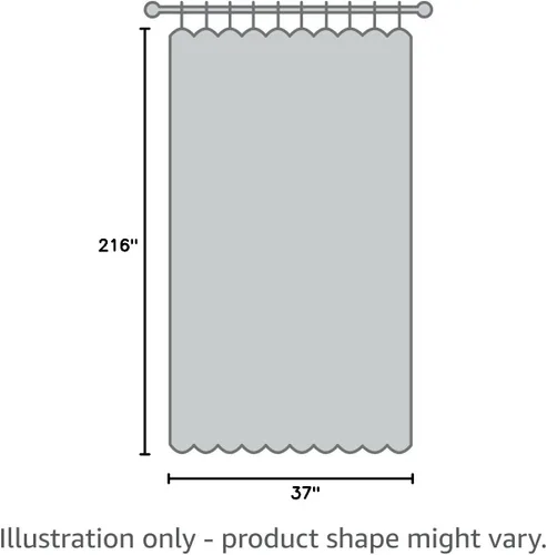 Vista 9 de MIULEE Cenefa Beige para Ventana para Fiesta - Cortina Transparente Cenefa Superior Tratamiento de Ventana Cortinas Decorativas para Arco de Boda