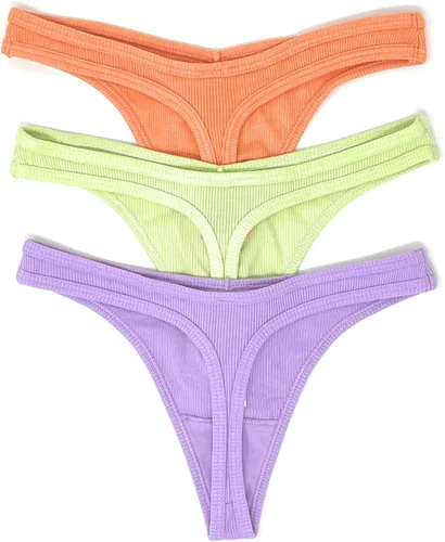 Vista 2 de Victorias Secret PINK Tanga Panty - Juego de 3