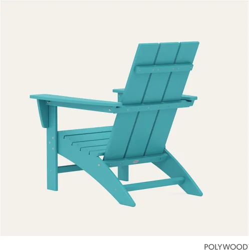 Vista 5 de POLYWOOD AD420AR Silla moderna tipo Adirondack, Aruba