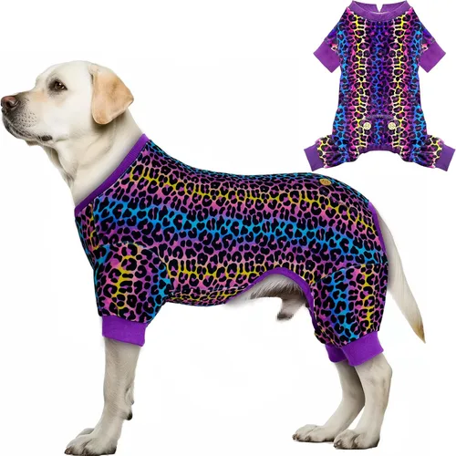 Vista 47 de KYEESE - Pijama de terciopelo para perros, con patrón de patos amarillos, ropa elástica y suave para cachorros y perros pequeños, mameluco cómodo