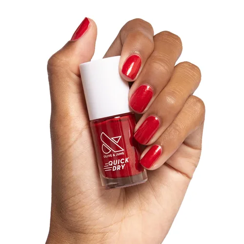 Vista 13 de Olive & June Esmalte de uñas de verano de secado rápido Secado rápido instantáneo a prueba de manchas 15 libre de veganos sin crueldad Dura