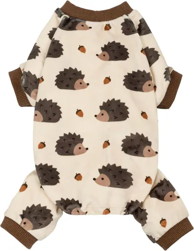 Vista 17 de Fitwarm Acorn & Leaves - Pijama de forro polar para perro, traje de Acción de Gracias para perros pequeños, niños y niñas, ropa festiva