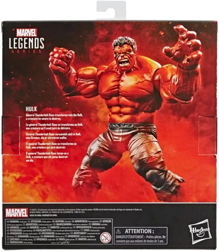 Vista 2 de Marvel Deluxe Legends Red Hulk