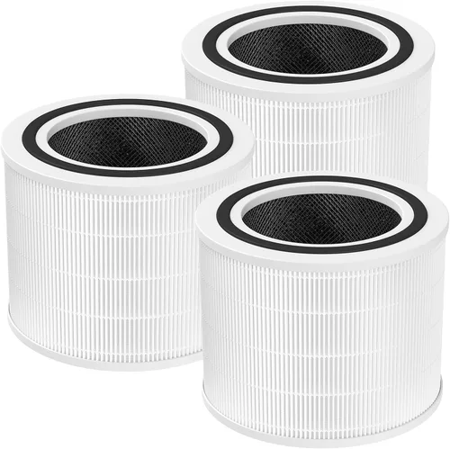 Vista 9 de Filtro de repuesto Core 200S para purificador de aire LEVOIT Core 200S Core Filtro 3 en 1, filtros purificadores de aire Core 200S-RF, paquete de 2