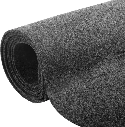 Vista 8 de Alfombra de Fieltro Negro de 78"x25" para Altavoz, Alfombra de Caja de Subwoofer, Auto, RV, Barco, Marina, Camión, Alfombra de Forro de Fieltro