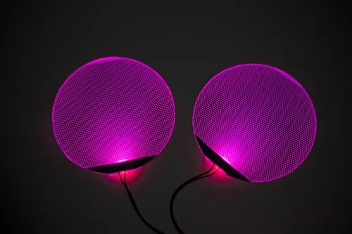 Vista 11 de Luces LED [Con detección de voz] para decoración de casco flexible, kit de bricolaje para cosplay, superhéroe RGB, para hombres, regalos - Luces Voz