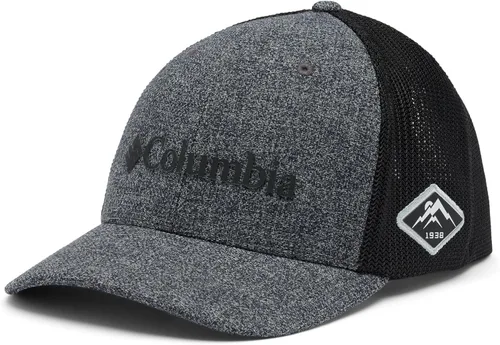 Vista 326 de Columbia Gorra de bola de malla Bandera antigua de malva/blanco/pescado