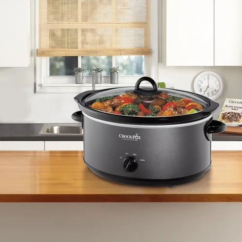 Vista 3 de Crockpot SCV700-CH-BR Olla de cocción lenta 7 cuartos Carbón