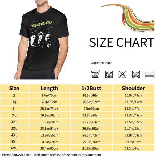 Vista 8 de Soda Music and Stereo - Camiseta de manga corta para hombre, diseño casual, cuello redondo, unisex, color negro