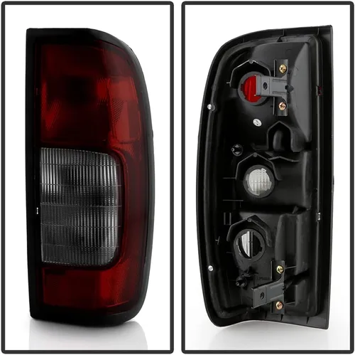 Vista 2 de ACANII - Para luces traseras Nissan Frontier 1998-2004 tintadas negras 98-04 izquierda+derecha