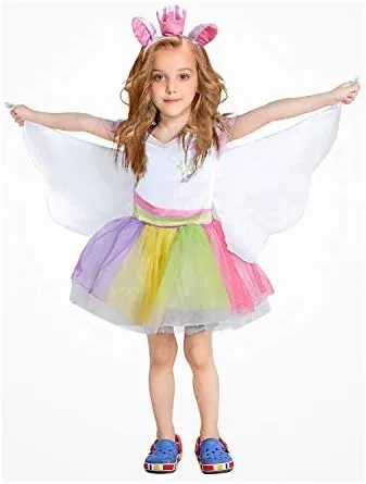 Vista 2 de Unicorn Costume for Girls Unicorn Outfit Dress up Tutu Dress Rainbow Dress Unicorn Gifts