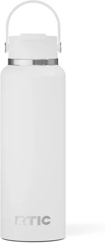 Vista 14 de RTIC - Botella de agua Outback de 32 oz (1 L), con revestimiento de cerámica, aislada, de acero inoxidable, doble pared con aislamiento al vacío