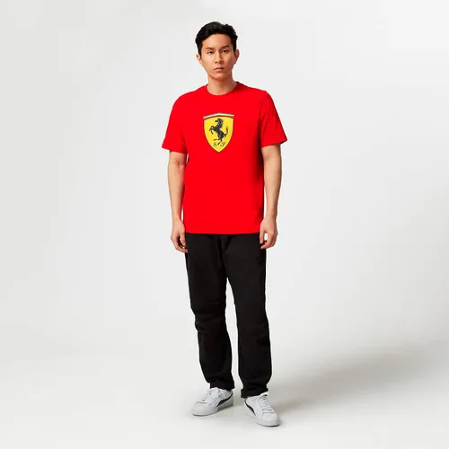 Vista 5 de Scuderia Ferrari - Camiseta Large Shield - Hombre