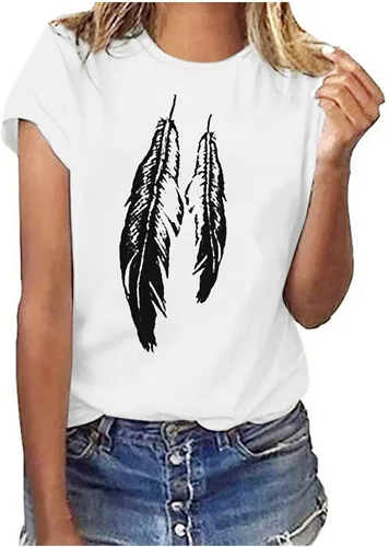 Vista 66 de Camiseta con estampado de animales para mujer, camiseta de libélula divertida, linda camiseta de manga corta, blusa de primavera 2023, camisas