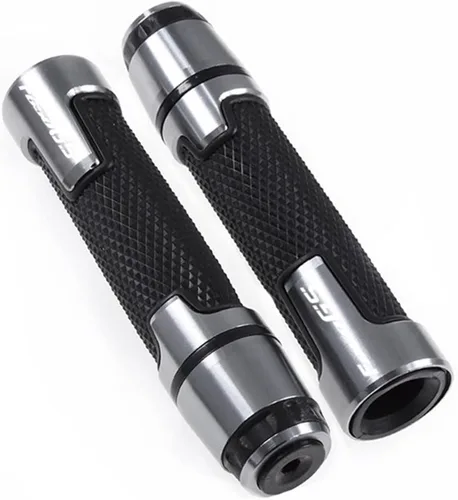Vista 4 de Empuñaduras de manillar de motocicleta para BMW F650GS F 650 GS motocicleta 7/8 pulgadas 0.866 in de goma de aluminio agarres extremos de manillar