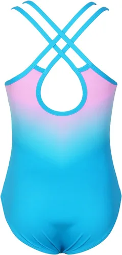 Vista 113 de MODAFANS Leotardos de gimnasia para niñas brillantes para bailar ballet, pantalones cortos con espalda cruzada