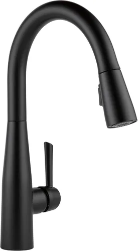 Vista 15 de Delta 9113TV-AR-DST Essa - Grifo de cocina, VoiceIQ, acero inoxidable ártico