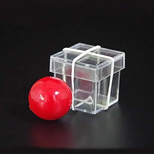 Vista 4 de SUMAG 10 piezas de pelota de ladrón bandido bola penetrar trucos de magia bola a caja magia primer plano ilusión calle truco accesorios mentalismo