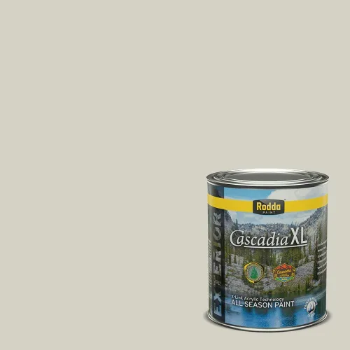 Vista 33 de Rodda Paint CASCADIA XL Pintura e imprimación satinada para exteriores en uno, cuarto de galón, Metropolis Mood