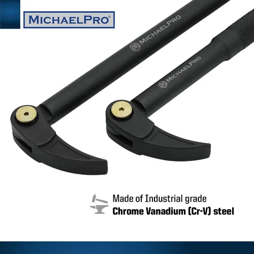Vista 5 de MichaelPro Juego de 3 barras de palanca de indexación – 10", 12", 15" Estuche de almacenamiento resistente incluido-MP009080