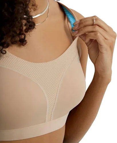 Vista 4 de Champion Women's Sports Bra, Spot Comfort, Maximum Support, High-Impact Sports Bra for Women