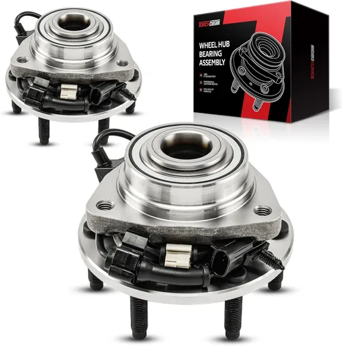 Vista 97 de Torchbeam 515081 4WD Cojinete de rueda delantera y montaje de cubo de repuesto para Ford F-250 Super Duty 2005-2010, Ford F-350 Super Duty 2005-2010