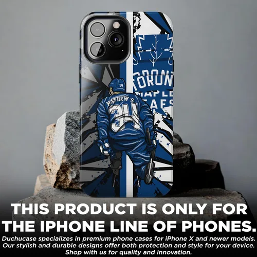 Vista 7 de Funda protectora personalizada con nombre y número de jugador de arte de hockey sobre hielo, compatible con iPhone 16, 15, 14, 12, 13, 11 X, XR, XS