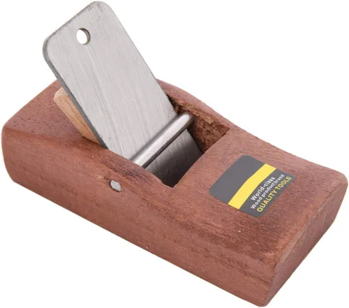 Vista 8 de Plano de carpintería, cepilladora de mano, 4.331 in, herramienta de mano de carpintero portátil, cepilladora de madera para cortar, pulir