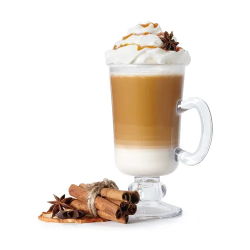 Vista 3 de G.E.T. SW-1449-CL - Tazas de café irlandés/chocolate caliente, 10 onzas, transparentes (juego de 12)