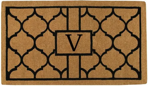 Vista 13 de Calloway Mills 180083672S Pantera - Felpudo monograma extra grueso de 3 x 6 pies (letra S)