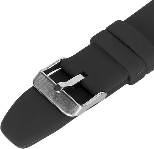 Vista 7 de Correa de silicona suave de liberación rápida para Amazfit GTR 4, casual y a la moda, ajuste ajustable con cierre de hebilla de alfiler, fácil