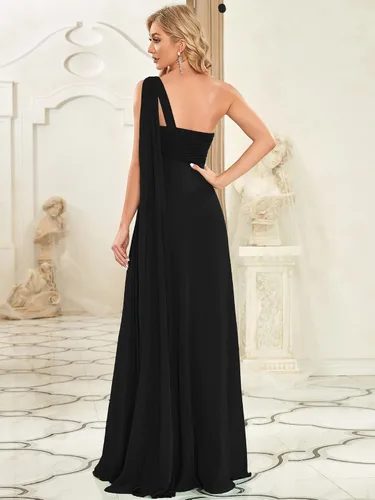 Vista 2 de Ever-Pretty Vestido de noche de un solo hombro para mujer 09816