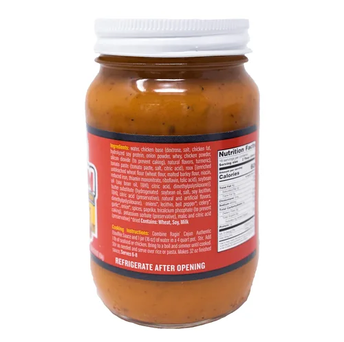 Vista 3 de Ragin' Cajun Etouffée - Tarro de 16 onzas, paquete de 4, totalmente cocido, auténtica salsa criolla de Luisiana para camarones y pollo