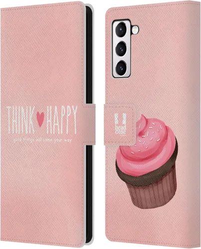 Vista 15 de Head Case Designs Assortment Cupcakes Happiness Leather Wallet Case Compatible with Samsung Galaxy A07 4G Surtido