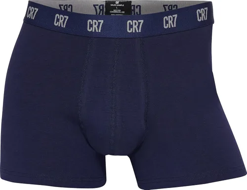 Vista 4 de CR7 Paquete de 3 trajes de mezcla de algodón para hombre, multicolor (XXL), Rojo, azul oscuro, azul claro