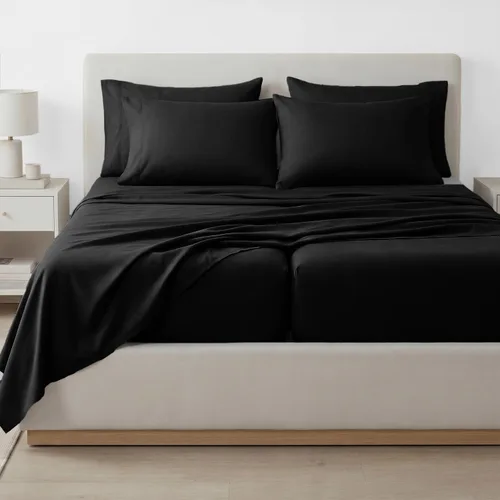 Vista 37 de Southshore Fine Living, Inc. Juego de sábanas de 4 piezas, 21 pulgadas de profundidad con sábana bajera, microfibra suave, sábana encimera de gran