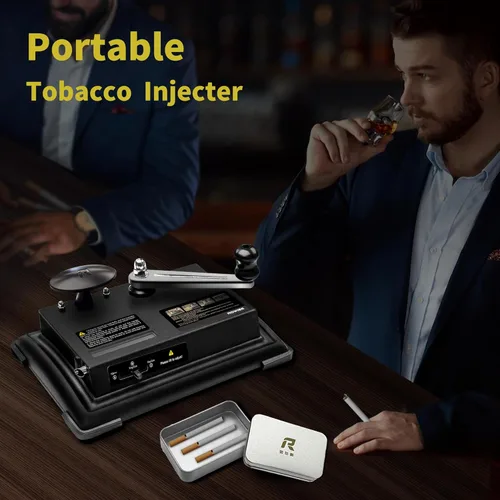 Vista 7 de ROWISE Máquina de laminación de cigarrillos, nuevo rodillo manual del inyector del tabaco del cigarrillo se adapta al tubo rodante de diámetro