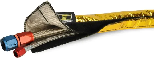 Vista 6 de Design Engineering Heat Shroud Gold - 1/2" - 1-1/4" diámetro interior x 3