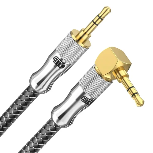 Vista 13 de EMK Cable de extensión estéreo macho a hembra de 1/4 pulgadas (0.250 in) chapado en oro de 1/4 pulgadas (0.250 in) - Cable de extensión