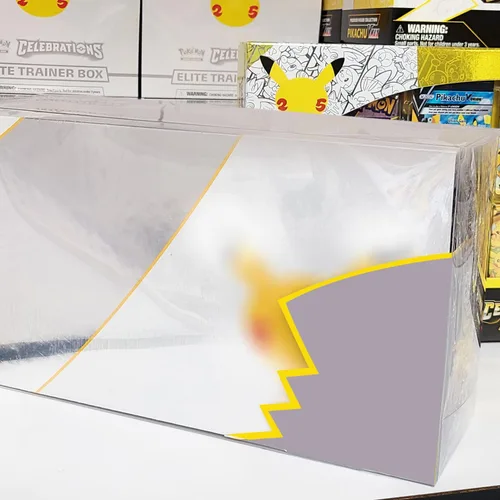 Vista 7 de EVORETRO UPC Box - Estuche para celebraciones de Pokémon Ultra-Premium Collection – 0.018 in de grosor transparente, protector apilable de plástico