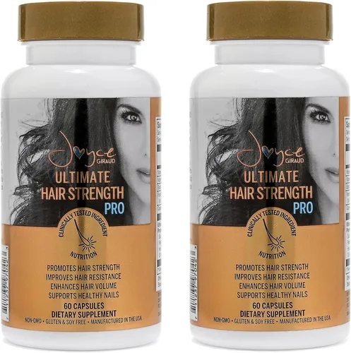 Vista 8 de Joyce Giraud Ultimate Hair Strength Supplements Suministro de 30 días, formulado científicamente para reducir la pérdida de cabello, 60 cápsulas