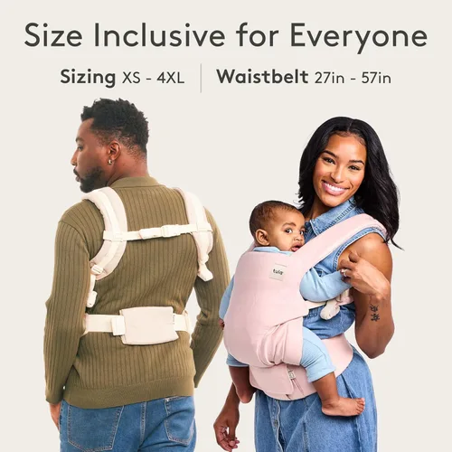 Vista 5 de Baby Tula Explore Carriers - Portabebés transpirable para recién nacidos a niños pequeños - Portabebés ajustable - Múltiples posiciones ergonómicas
