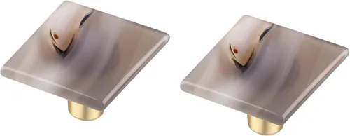Vista 18 de Rockcloud Cajón de perilla de ágata con tornillos, mango de ágata morada en forma de corazón para armario, armario, accesorios de ferretería