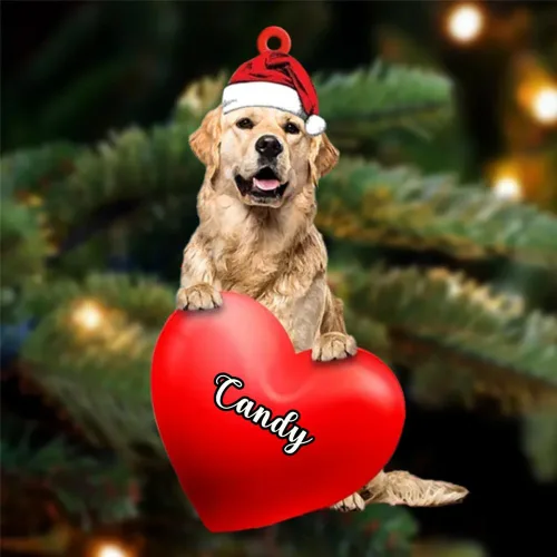 Vista 94 de Adornos de Navidad personalizados para perros, nombre personalizado, adorno de Malamute de Alaska, adornos acrílicos, regalos de Navidad, amantes